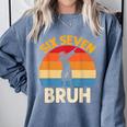 Graduation Six Seven Bruh Dabbing 67 Meme 6 7 Boys Kids Comfort Colors Sweatshirt Blue Jean