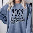 Graduation Squad Class Of 2022 Comfort Colors Sweatshirt Blue Jean