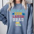 Graduation Summa Cum Laude College Honors Comfort Colors Sweatshirt Blue Jean