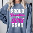 Grandma Graduation Shirt 2018 High School College Grad Comfort Colors Sweatshirt Blue Jean