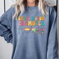 Gross Motor Promoter Physical Therapist Graduation Comfort Colors Sweatshirt Blue Jean