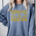 Gymnastics Senior Night Gymnastics Senior 2026 Graduation 25 Comfort Colors Sweatshirt Blue Jean