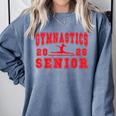 Gymnastics Senior Night Gymnastics Senior 2026 Graduation 7 Comfort Colors Sweatshirt Blue Jean