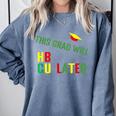 HBCU Graduation Shirt HBCU Grad Shirt Comfort Colors Sweatshirt Blue Jean