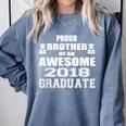 High School Graduation Shirt College Graduation Brother Comfort Colors Sweatshirt Blue Jean