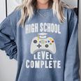 High School Graduation Shirt Gamer Graduation Comfort Colors Sweatshirt Blue Jean