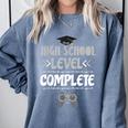 High School Graduation Shirt Video Gamer Graduation Comfort Colors Sweatshirt Blue Jean