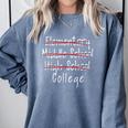 High School Graduation Shirts Graduate Grad Comfort Colors Sweatshirt Blue Jean