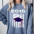 High School Graduation T Shirt Flag College Graduation Comfort Colors Sweatshirt Blue Jean