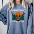Hunting For My Sanity Introvert Hunter Antisocial Comfort Colors Sweatshirt Blue Jean Hunting For My Sanity Introvert Hunter Antisocial Comfort Colors Sweatshirt Blue Jean
