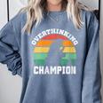 INTJ Introverts Shy Introvert Overthinking Champion Comfort Colors Sweatshirt Blue Jean INTJ Introverts Shy Introvert Overthinking Champion Comfort Colors Sweatshirt Blue Jean
