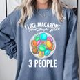 Introvert Baking Dessert Foodie For Baker Pastry Chef Comfort Colors Sweatshirt Blue Jean