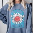 Introvert Cute Anti-Social Shy Person Inner Strength Comfort Colors Sweatshirt Blue Jean
