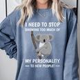 Introvert Fact Anti Socializing Extroversion Personality Comfort Colors Sweatshirt Blue Jean Introvert Fact Anti Socializing Extroversion Personality Comfort Colors Sweatshirt Blue Jean