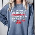 Introvert Quote With Backwards I'm Different Comfort Colors Sweatshirt Blue Jean Introvert Quote With Backwards I'm Different Comfort Colors Sweatshirt Blue Jean