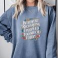 Introvert Recharging I Peopled Too Much Today Comfort Colors Sweatshirt Blue Jean Introvert Recharging I Peopled Too Much Today Comfort Colors Sweatshirt Blue Jean