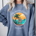 Introvert Relaxation Me Myself And Silence Summer Vacation Comfort Colors Sweatshirt Blue Jean Introvert Relaxation Me Myself And Silence Summer Vacation Comfort Colors Sweatshirt Blue Jean