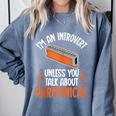 Im An Introvert Unless You Talk About Harmonicas Comfort Colors Sweatshirt Blue Jean Im An Introvert Unless You Talk About Harmonicas Comfort Colors Sweatshirt Blue Jean