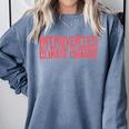 Introverted But Willing To Discuss Climate Change Comfort Colors Sweatshirt Blue Jean Introverted But Willing To Discuss Climate Change Comfort Colors Sweatshirt Blue Jean