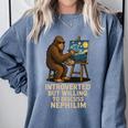 Introverted But Willing To Discuss Nephilim Comfort Colors Sweatshirt Blue Jean Introverted But Willing To Discuss Nephilim Comfort Colors Sweatshirt Blue Jean