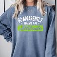 Introverts Attitude Introvert Antisocial Sarcasm Anti Social Comfort Colors Sweatshirt Blue Jean