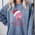 Jingle All The Way Away From Me This Christmas For Introvert Comfort Colors Sweatshirt Blue Jean Jingle All The Way Away From Me This Christmas For Introvert Comfort Colors Sweatshirt Blue Jean