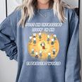 Just An Introvert Living In An Extrovert World Stickmen Comfort Colors Sweatshirt Blue Jean Just An Introvert Living In An Extrovert World Stickmen Comfort Colors Sweatshirt Blue Jean