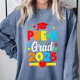 Kids Pre-K Grad 2025 Preschool Graduation 2025 Comfort Colors Sweatshirt Blue Jean