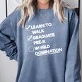 Kids Pre-K Graduation Idea For Boys & Girls Comfort Colors Sweatshirt Blue Jean