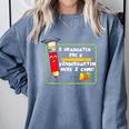 Kids Pre-K Graduation Kindergarten Here I Come Comfort Colors Sweatshirt Blue Jean