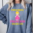 Kids Princess Graduate Prek Preschool Graduation Tshirt For Girls Comfort Colors Sweatshirt Blue Jean