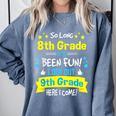 Kids So Long 8th Grade Graduation Here I Come 9th Grade Comfort Colors Sweatshirt Blue Jean