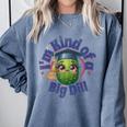 Im Kind Of A Big Dill Graduation Pickle Shirt Premium Comfort Colors Sweatshirt Blue Jean