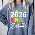 Kindergarten Graduate 2026 Preschool Graduation Kid Boy Girl Comfort Colors Sweatshirt Blue Jean