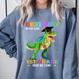 Kindergarten Graduation 1st Here We Come Class 2023 Dinosaur Comfort Colors Sweatshirt Blue Jean