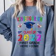Kindergarten Graduation Class Of 2022 1st Grade Here I Come Comfort Colors Sweatshirt Blue Jean