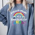 Kindergarten Graduation Proud Mom Son Daughter Comfort Colors Sweatshirt Blue Jean