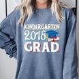 Kindergarten Graduation Shirt Boys Girls Graduate Comfort Colors Sweatshirt Blue Jean