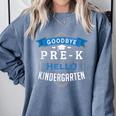 Kindergarten Graduation Shirt Graduate Grad Comfort Colors Sweatshirt Blue Jean