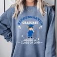 Kindergarten Graduation Shirts 2018-Nailed It Tee Comfort Colors Sweatshirt Blue Jean