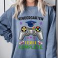 Kindergarten Level Complete Graduation Class 2023 Gamer Kids Comfort Colors Sweatshirt Blue Jean