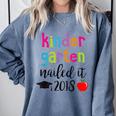 Kindergarten Nailed It 2018 Class Graduation T-Shirt Comfort Colors Sweatshirt Blue Jean