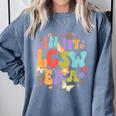 LCSW Grad Social Worker Graduation In My LCSW Era Comfort Colors Sweatshirt Blue Jean