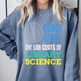 Librarian Library Science Major Masters Degree Graduation Comfort Colors Sweatshirt Blue Jean