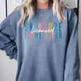 Licensed Skin Esthetician Graduation Skin Esthetician Comfort Colors Sweatshirt Blue Jean