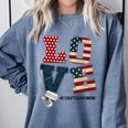Love Coast Guard Mom Proud Coast Guard Graduation Mom Comfort Colors Sweatshirt Blue Jean
