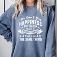 Major In Neuroscience Student Teacher Graduation Comfort Colors Sweatshirt Blue Jean