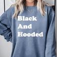Masters Degree Graduation And Hooded T-Shirt Comfort Colors Sweatshirt Blue Jean