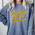 Masters Degree Graduation For Mom Wife Social Work MBA Comfort Colors Sweatshirt Blue Jean