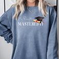 Masters Graduation My Daughter Mastered It T-Shirt Comfort Colors Sweatshirt Blue Jean
